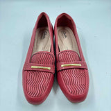 Clarks Women's Shoe Size 10 Rose Textured Loafers