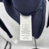 Talbots Women's Size 1XP Navy Solid Long Sleeve Shirt