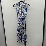 Untuckit Women's Size 4 Blue Floral Dress