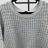 Talbots Women's Size 1X Blue Checkered Sweater