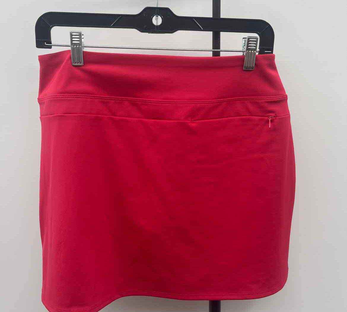 Tommy Bahama Women's Size 10 Red Solid Skirt