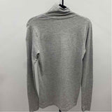 Athleta Women's Size M Gray Textured Long Sleeve Shirt
