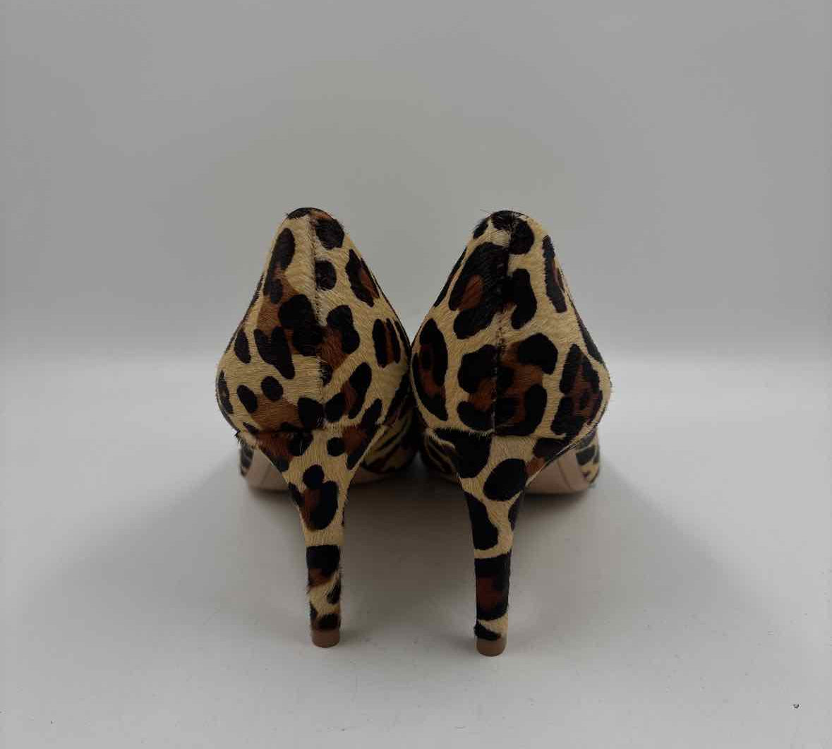 Sophia Webster Women's Shoe Size 8.5 Black Animal Print Heels