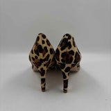 Sophia Webster Women's Shoe Size 8.5 Black Animal Print Heels