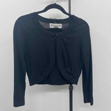Jessica Howard Women's Size S Black Solid Cardigan