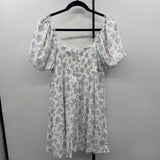 Altar'd State Junior's Size 14 White Floral Dress
