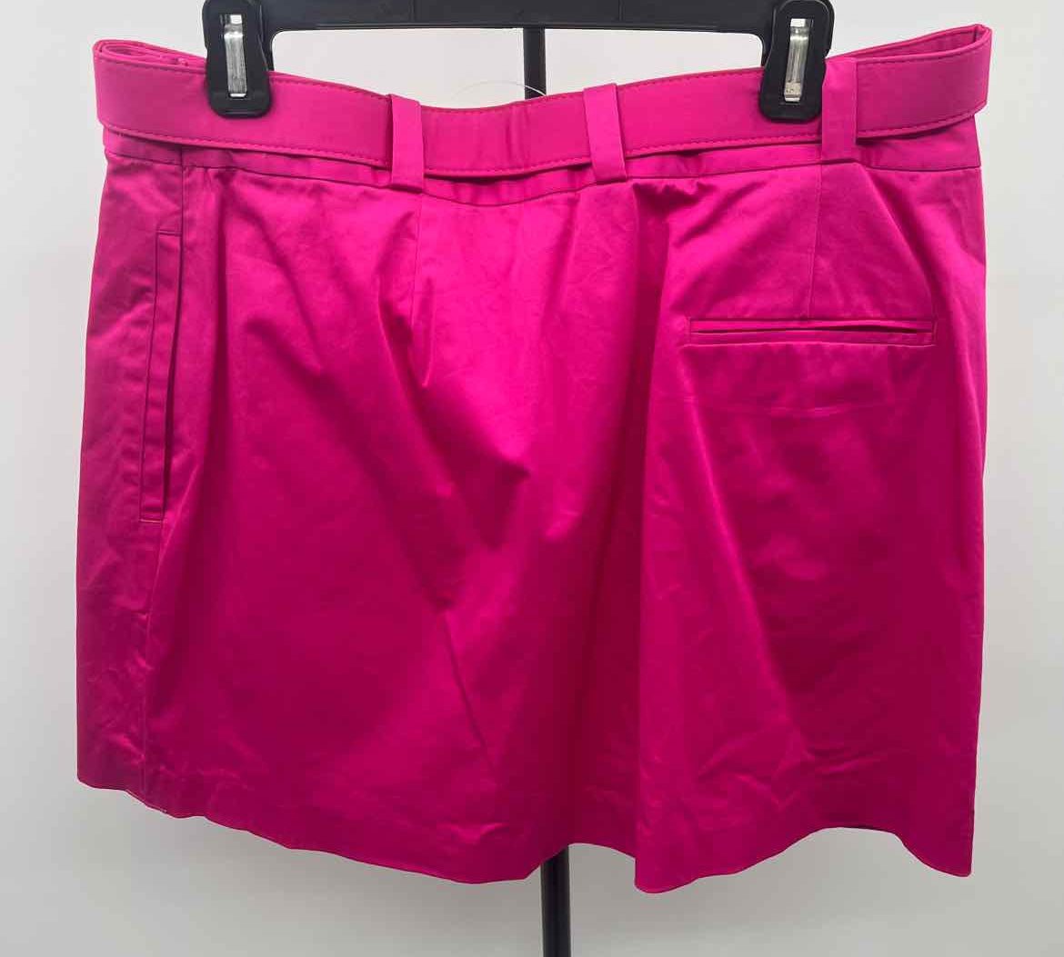 Banana Bay Women's Size 14 Fuschia Solid Skirt