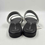 Andrea e Michele Women's Shoe Size 7.5 Silver Beaded Sandals