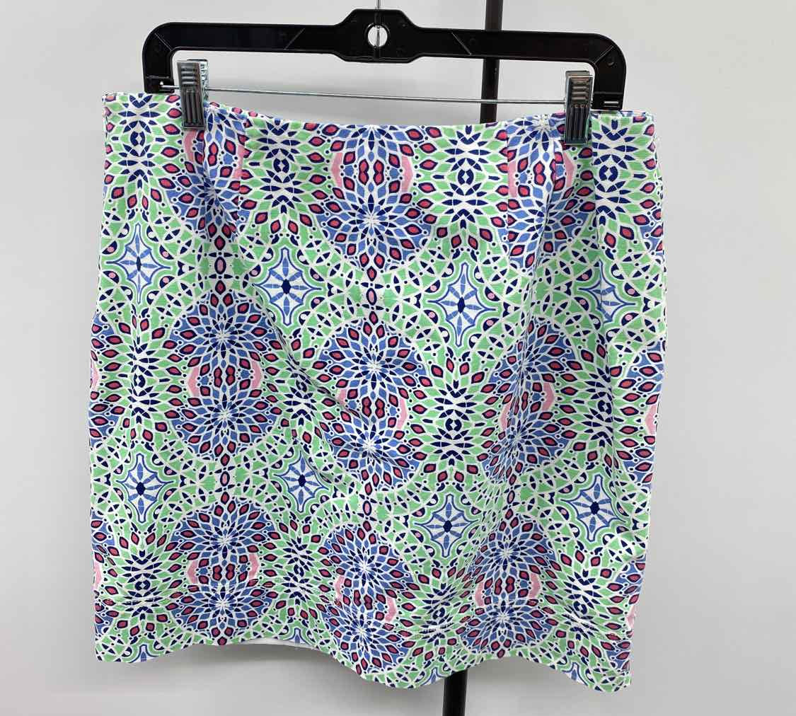 Talbots Women's Size 10 Multi-Color Mandala Skirt