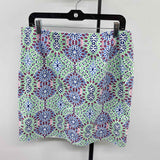Talbots Women's Size 10 Multi-Color Mandala Skirt