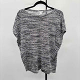 purejill Women's Size XS Gray Heathered Short Sleeve Shirt