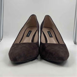 Nine West Women's Shoe Size 8.5 Brown Solid Heels