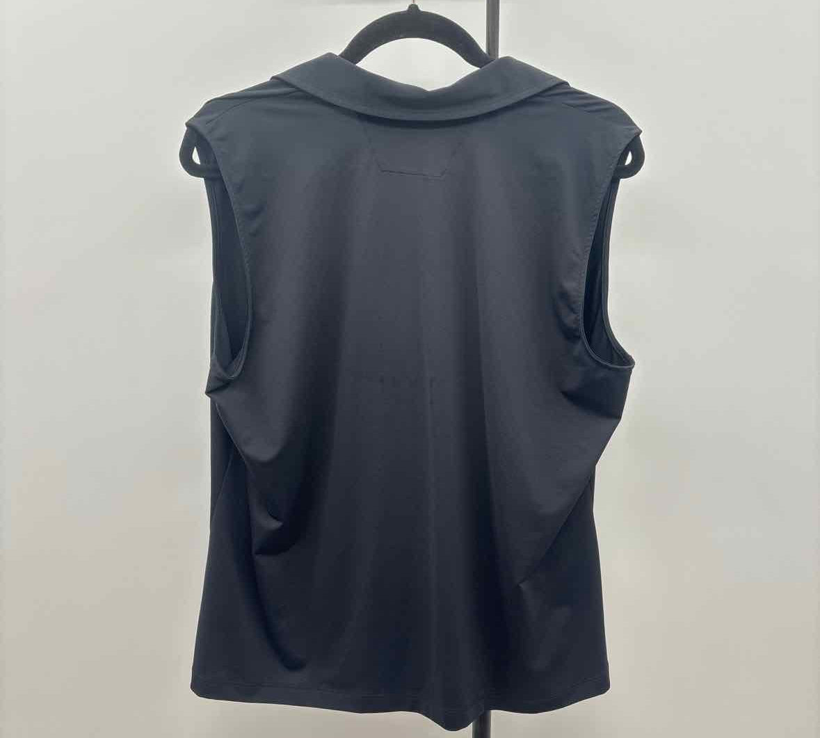 Fairway Greene Women's Size XL Black Solid Sleeveless Shirt