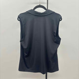 Fairway Greene Women's Size XL Black Solid Sleeveless Shirt