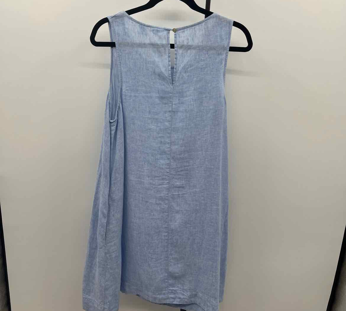 Sigrid Olsen Women's Size 14 Blue Textured Dress