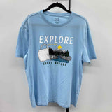 Jos. A. Bank Men's Size L Blue Nature T-shirt