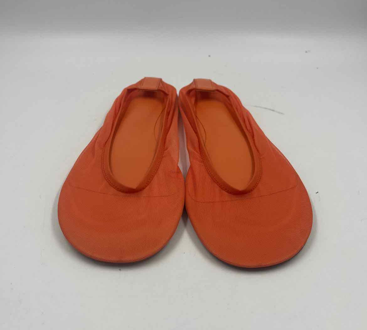 MNG Women's Shoe Size 8 Orange Solid Flats