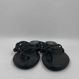 Sam Edelman Women's Shoe Size 9.5 Black Laser Cut Sandals