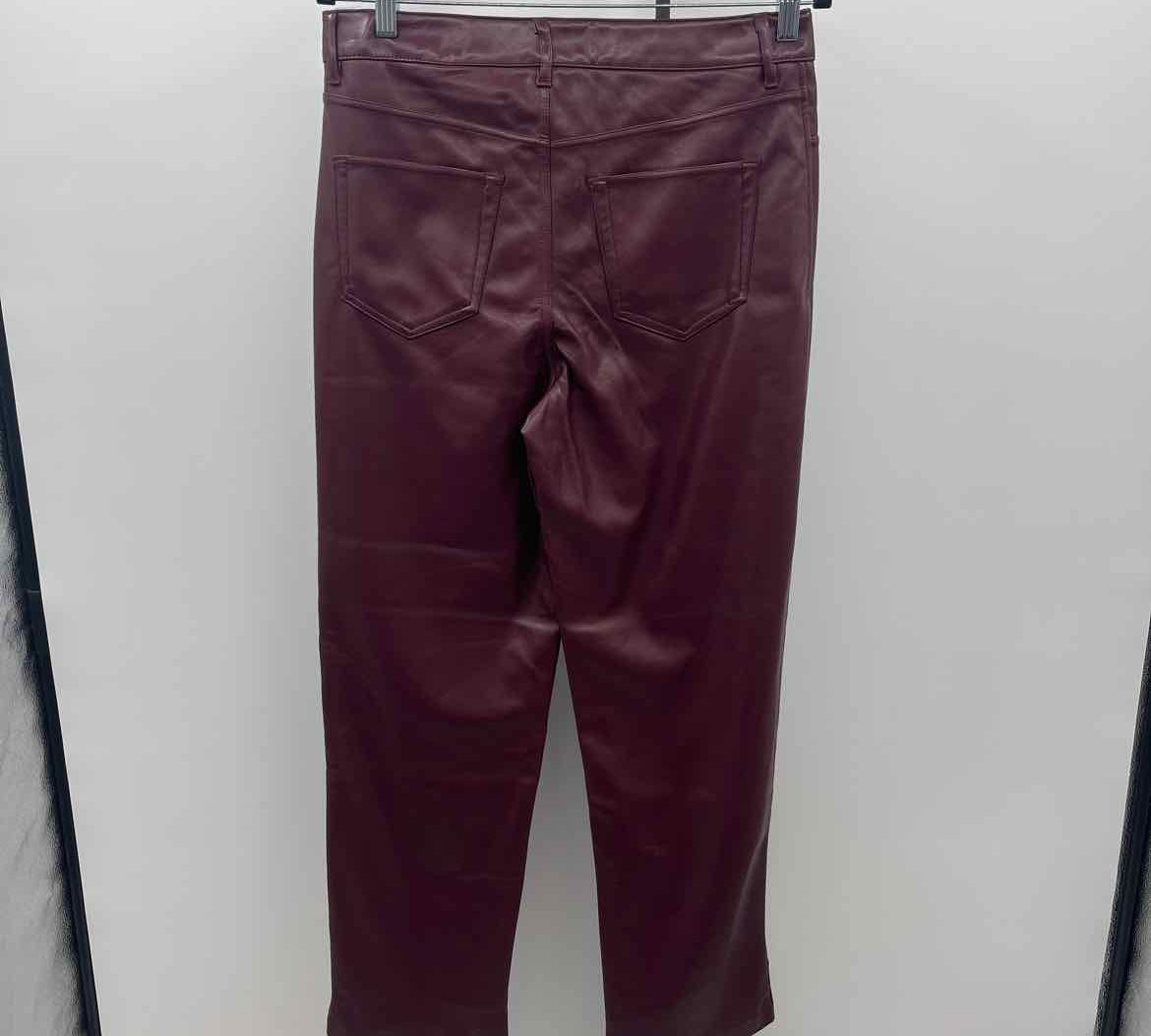 Joie Women's Size 8 maroon Solid Pants