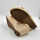 Life Stride Women's Shoe Size 9 Beige Solid Sandals