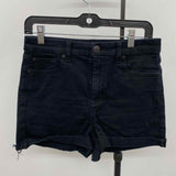 American Eagle Junior's Size 8 Black Solid Shorts