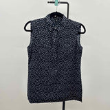 Ann Taylor Women's Size XS Navy Anchor Sleeveless Shirt
