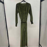 Nikki Women's Size 10 Green Textured Jumper