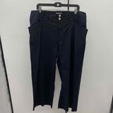 Anthropologie Junior's Size 18W Black Solid Pants