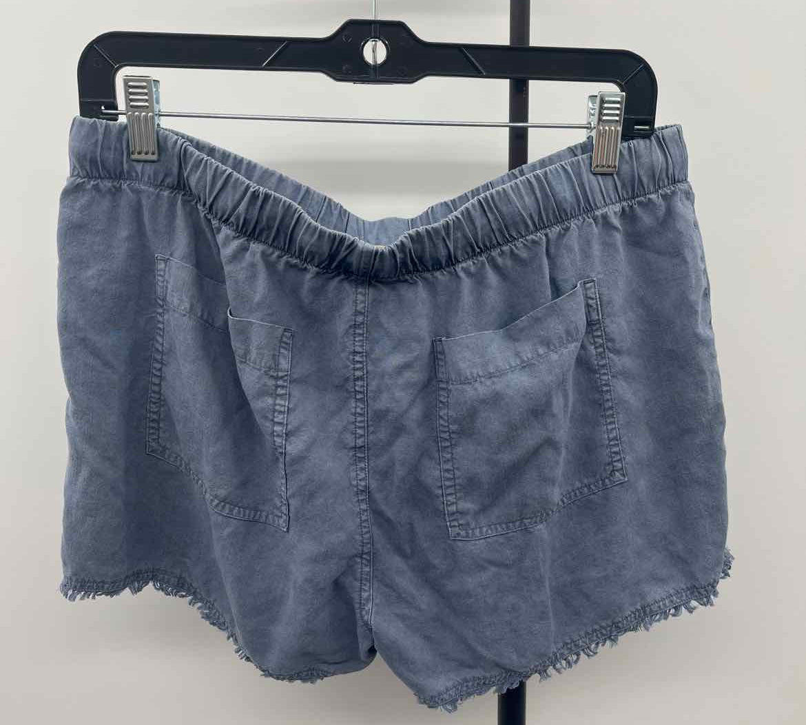 Cloth & Stone Women's Size 10 Slate Blue Solid Shorts