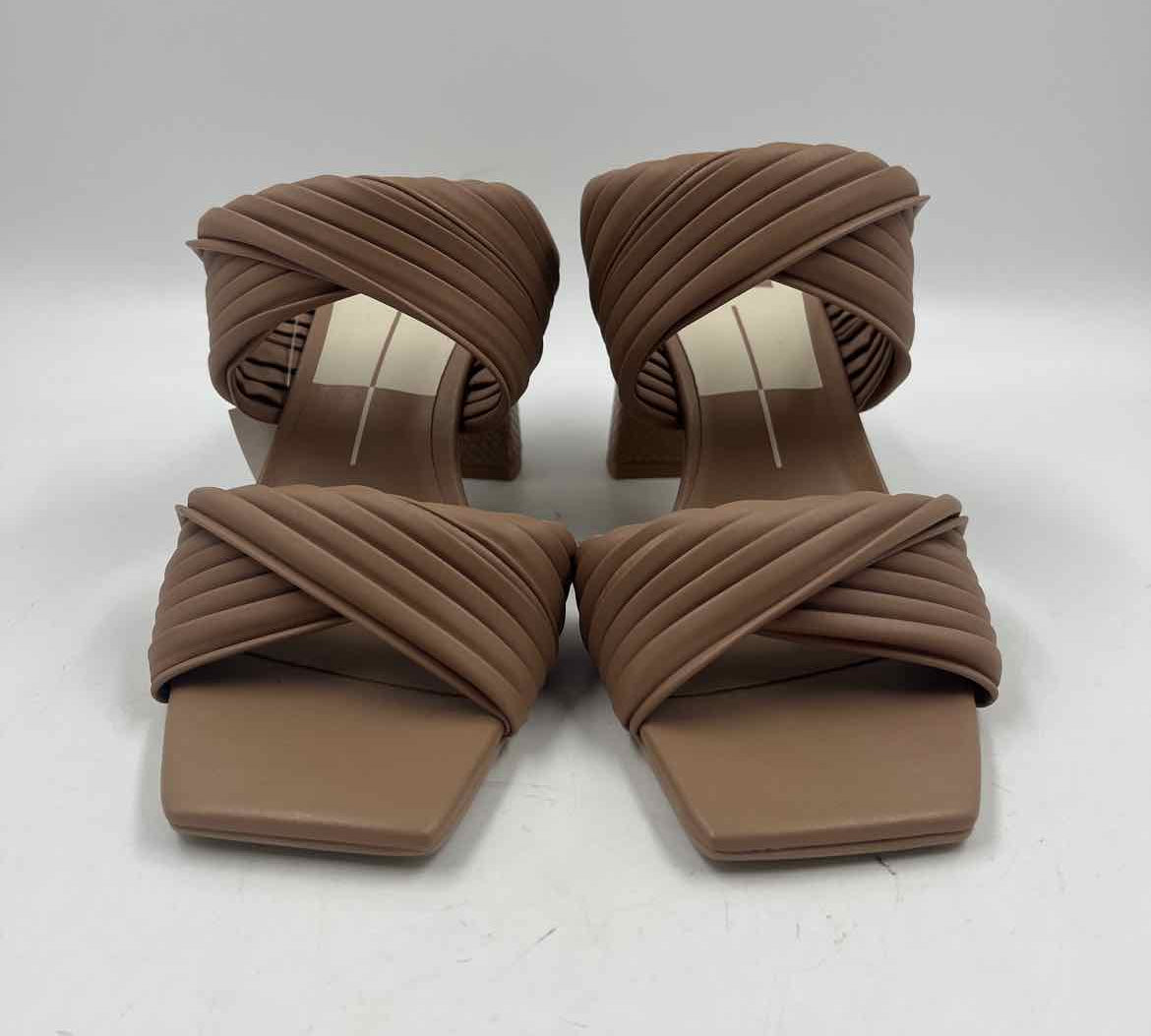 Dolce Vita Women's Shoe Size 8 Mocha Textured Heels