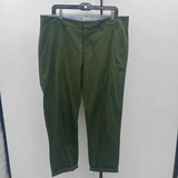 J Crew Women's Size 14 Green Solid Pants