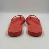 Tory Burch Women's Shoe Size 8 Orange Solid Flip Flops