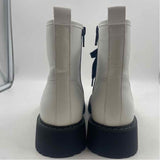 Madden Girl Women's Shoe Size 7.5 White Solid Boots