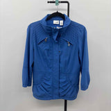 Chico's Women's Size S Blue Solid Jacket