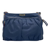 MZ WALLACE Navy Nylon & Leather TONI BEDFORD Shoulder Bag Purse