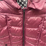 Big Chill Women's Size LP Purple Solid Coat
