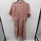 Serra Women's Size 14 Tan Stripe Dress