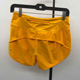 Lululemon Junior's Size 4 Orange Solid Shorts