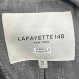 Lafayette 148 Women's Size 8 Gray Heathered Jacket