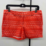 Loft Women's Size 6 Orange Lace Shorts