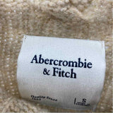 Abercrombie & Fitch Junior's Size S Tan Textured Sweater