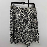Unbranded Women's Size 6 Black Floral Skirt