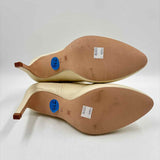 BCBGeneration Women's Shoe Size 7.5 Ivory Textured Boots