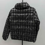 DKNY Women's Size S Black Plaid Jacket