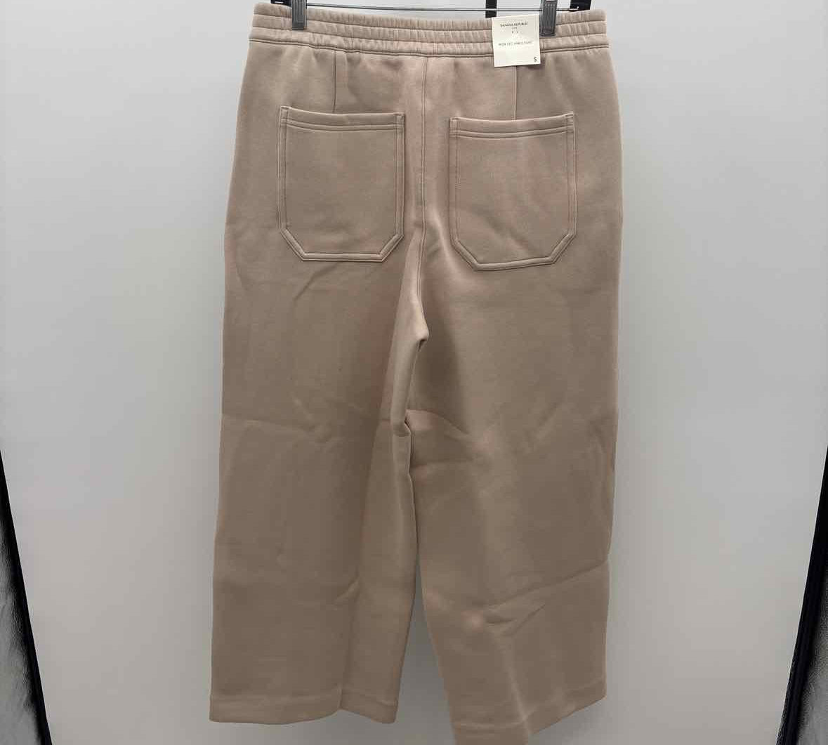 Banana Republic Women's Size 6 Tan Solid Sweatpants