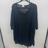 Oh My Gauze Women's Size One Size Black Textured Coverup