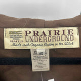 Prairie Underground Women's Size S Brown Solid Jacket