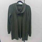 Cyrus Women's Size S Green Ribbed Cardigan