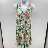 Lilly Pulitzer Women's Size 10 Green Floral Dress