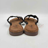 Azura Women's Shoe Size 7 Black Beaded Sandals